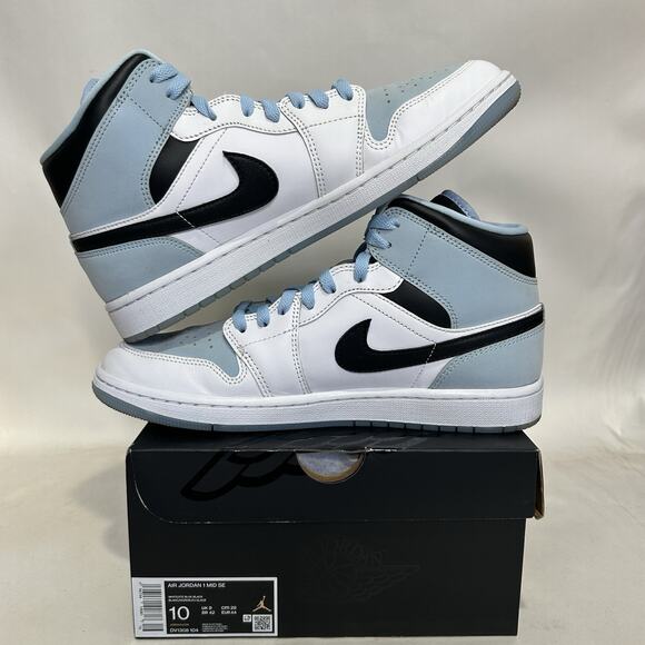 Nike Air Jordan 1 Mid SE “White Ice Blue” main image 10